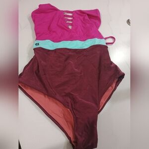 Maaji Colorblock One-Piece Swimsuit medium